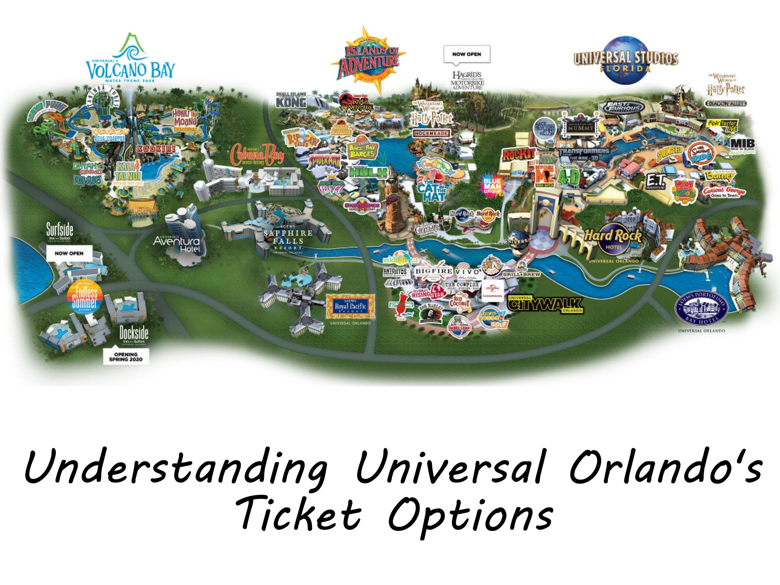 Understanding Universal Orlando's Ticket Options